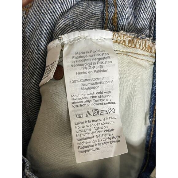 Madewell 26 Jeans The Momjean Downey Wash High Rise Stretch Denim ag375 - Picture 9 of 9